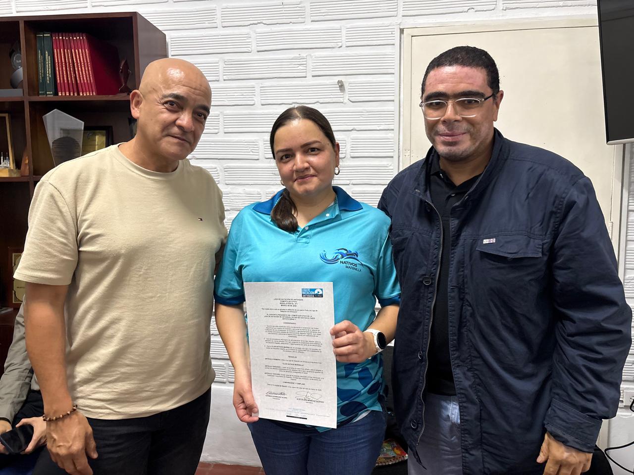 Club Nativos Marinilla recibe afiliación a la Liga